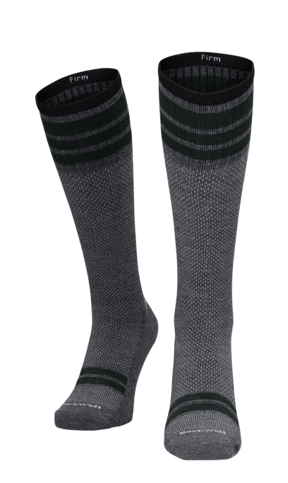 Speedway Heren Compressiekousen Klasse 2 Charcoal