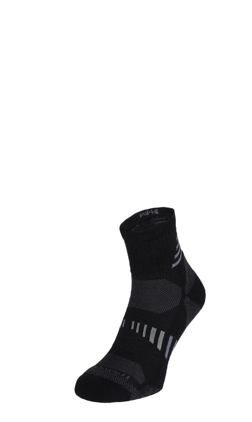 Ascend II Quarter Heren Wandelsokken Klasse 1 Black