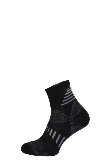 Ascend II Quarter Heren Wandelsokken Klasse 1 Black