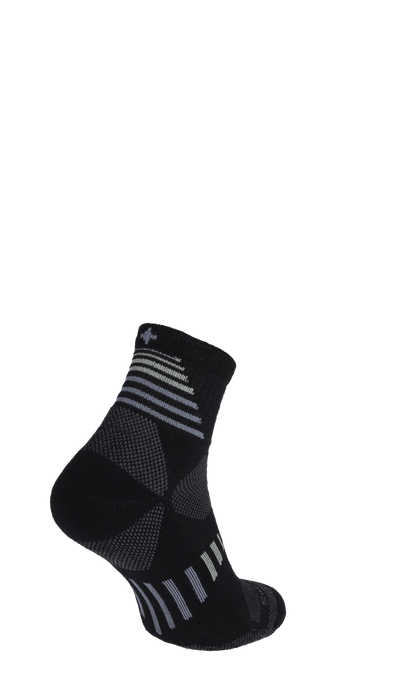 Ascend II Quarter Heren Wandelsokken Klasse 1 Black