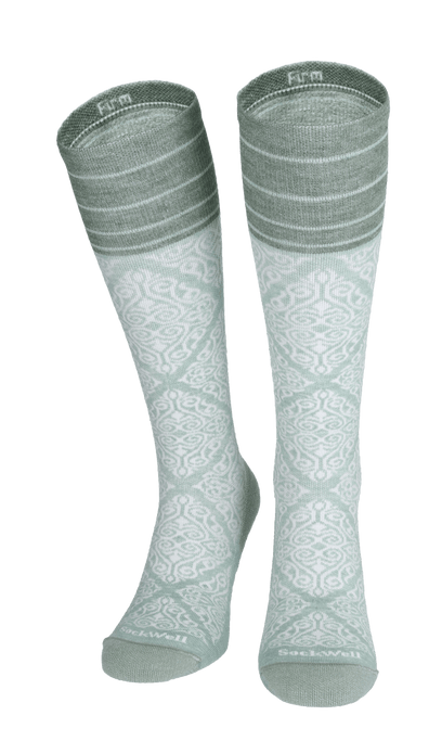 The Raj Dames Compressiekousen Klasse 2 Celadon