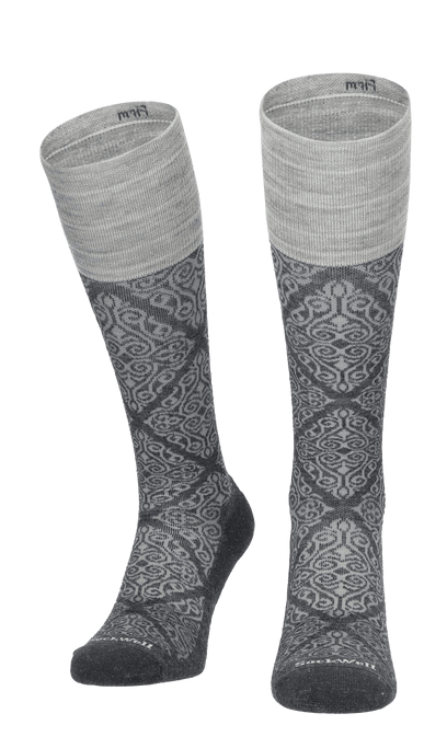 The Raj Dames Compressiekousen Klasse 2 Charcoal
