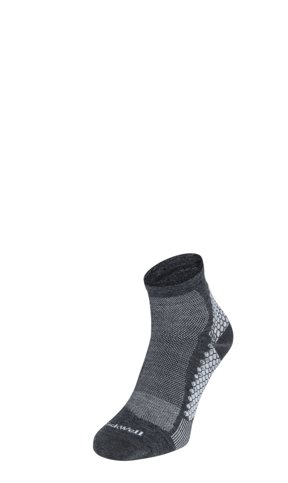 Plantar Sport Quarter Heren Hielspoor Sokken Charcoal Plantar Sport Quarter Heren Hielspoor Sokken Charcoal