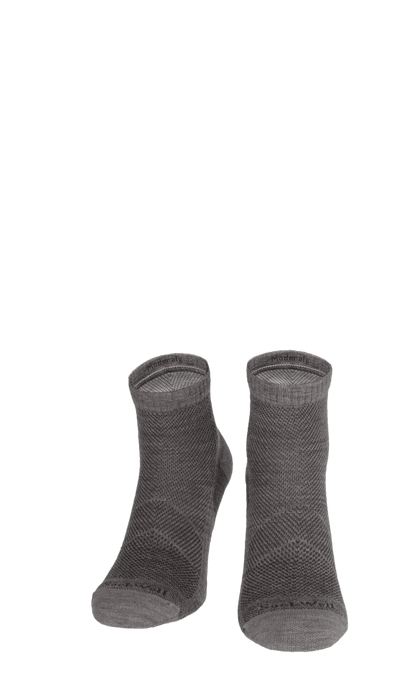 Elevate Quarter Heren Sportsokken Klasse 1 Light Grey