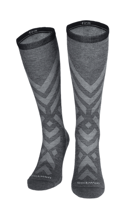 Surge Heren Compressiekousen Klasse 2 Charcoal