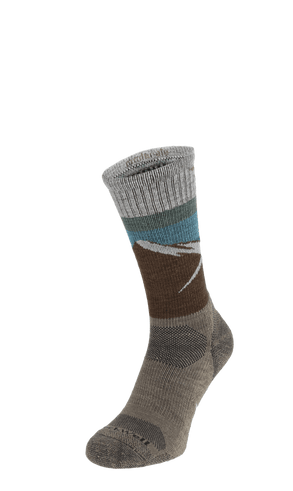 Modern Mountain Crew Heren Wandelsokken Klasse 1 Khaki Modern Mountain Crew Heren Wandelsokken Klasse 1 Khaki