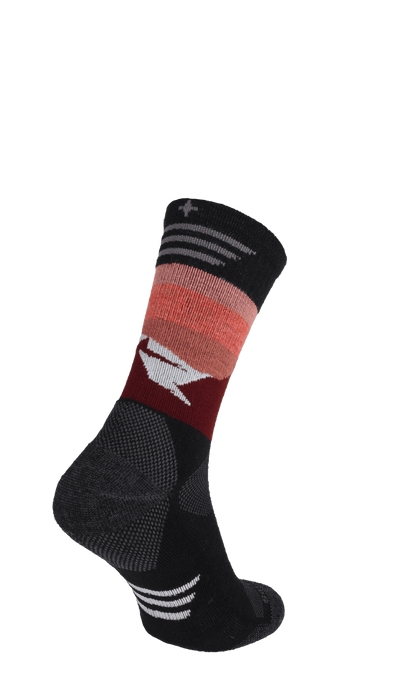 Modern Mountain Crew Heren Wandelsokken Klasse 1 Black