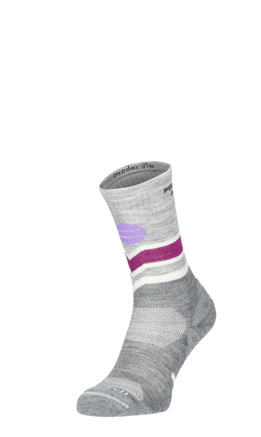 Mountain Beat Crew Dames Wandelsokken Klasse 1 Grey