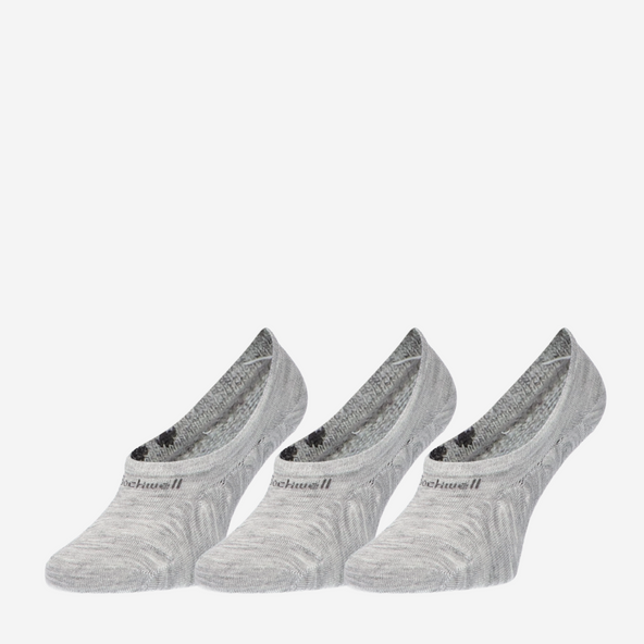 Undercover Heren Maat 44-47 sneakersokken grey (3-pack) Undercover Heren Maat 44-47 sneakersokken grey (3-pack)