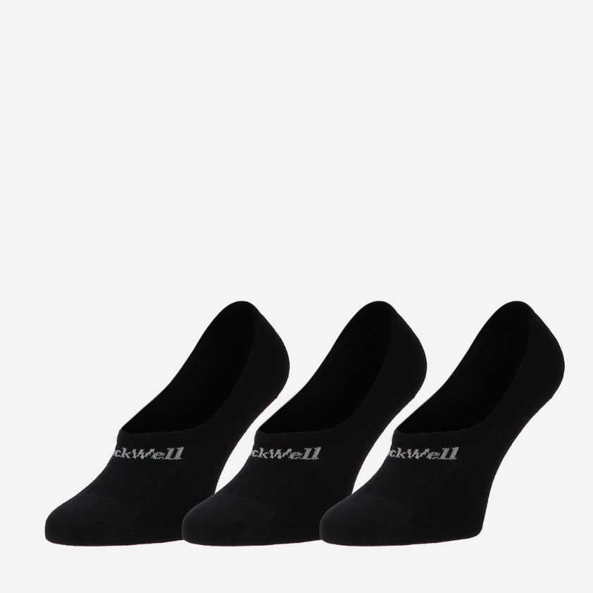 Undercover Heren Maat 44-47 sneakersokken black (3-pack)