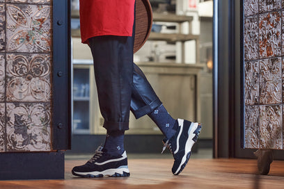 Elevation Dames Compressiekousen Klasse 2 Denim