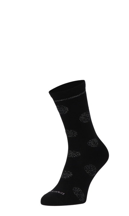 Sparkle Spray Damessokken Black Sparkle Spray Damessokken Black