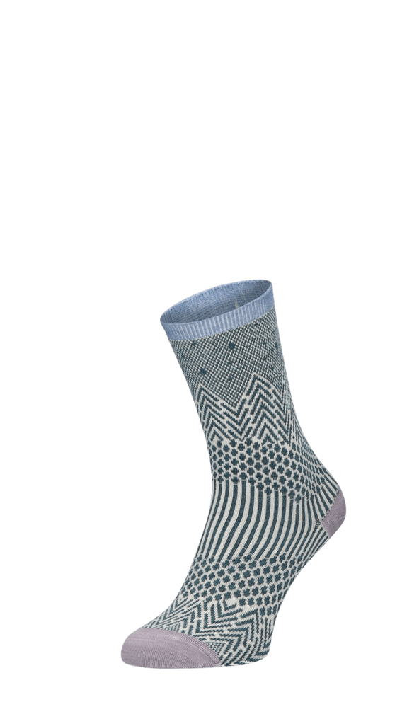 Mountain Jaquard Damessokken Blue Ridge Shimmer Mountain Jaquard Damessokken Blue Ridge Shimmer
