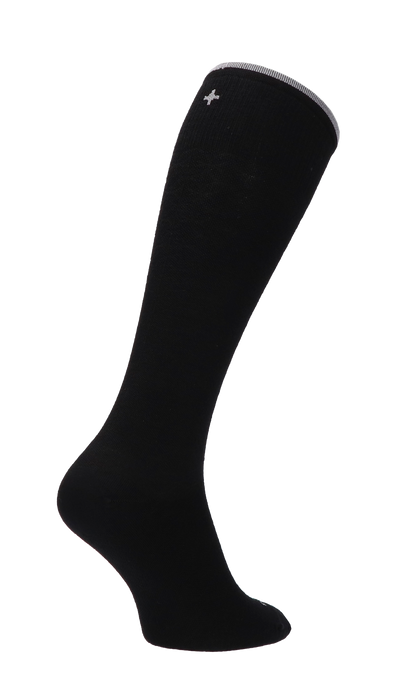 Featherweight Fancy Dames Compressiekousen Klasse 1 Black Solid