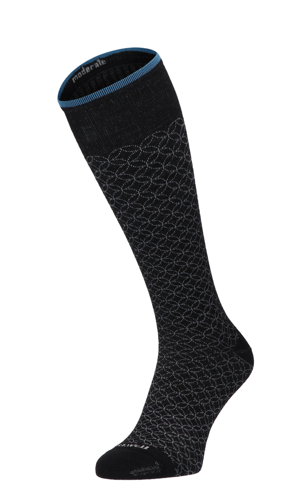 Featherweight Fancy Dames Compressiekousen Klasse 1 Black Multi Featherweight Fancy Dames Compressiekousen Klasse 1 Black Multi