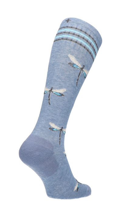 Dragonfly Dames Compressiekousen Klasse 1 Bluestone Shimmer