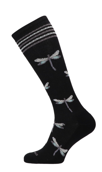 Dragonfly Dames Compressiekousen Klasse 1 Black