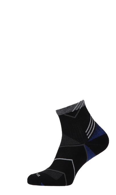 Incline Quarter Heren Sportsokken Klasse 1 Black