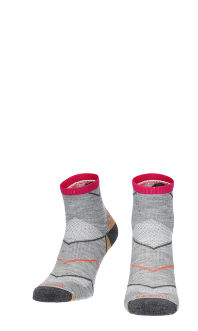 Incline Quarter Dames Sportsokken Klasse 1 Grey