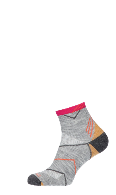 Incline Quarter Dames Sportsokken Klasse 1 Grey