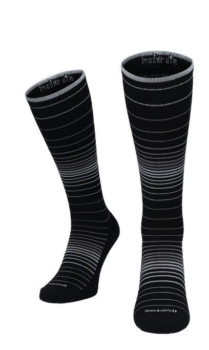Full Stripe Dames Compressiekousen Klasse 1 Black