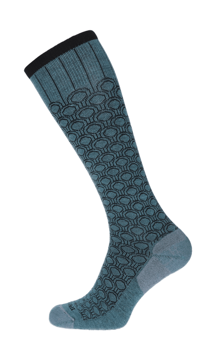 Deco Dot Dames Compressiekousen Klasse 1 Blue Ridge
