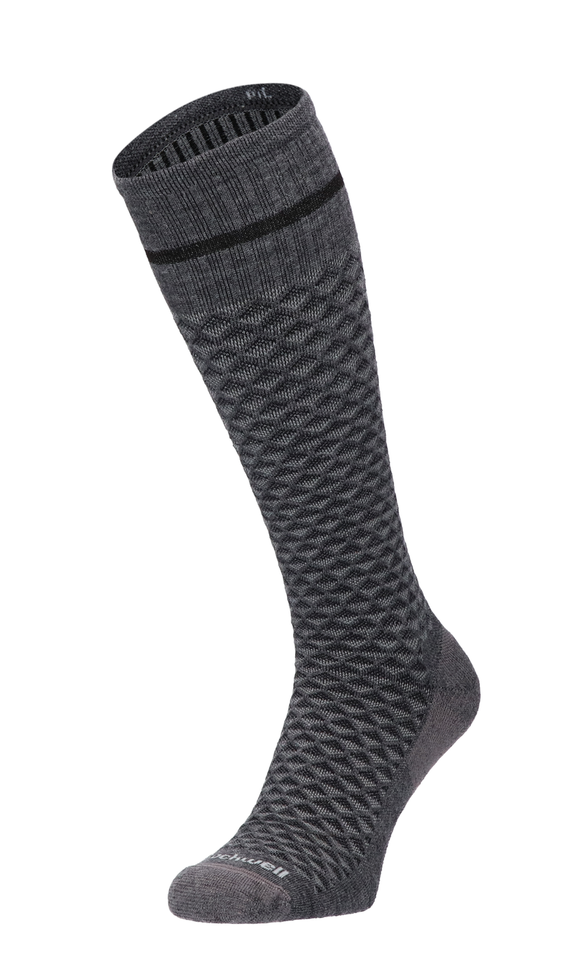 Micro Mix Heren Compressiekousen Klasse 2 Charcoal