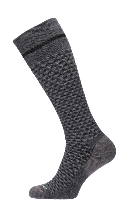 Micro Mix Heren Compressiekousen Klasse 2 Charcoal