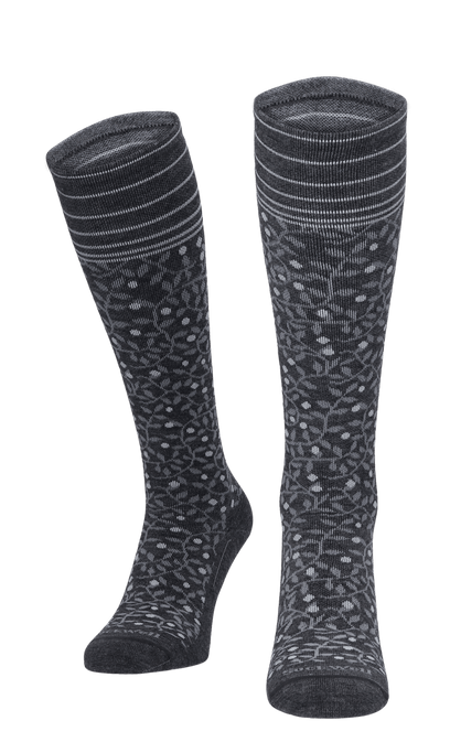 New Leaf Dames Compressiekousen Klasse 2 Charcoal