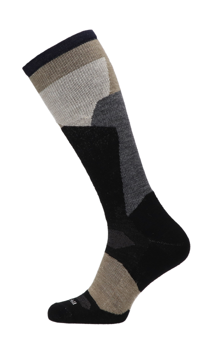 Ski Medium Heren Skisokken Klasse 1 Black Multi