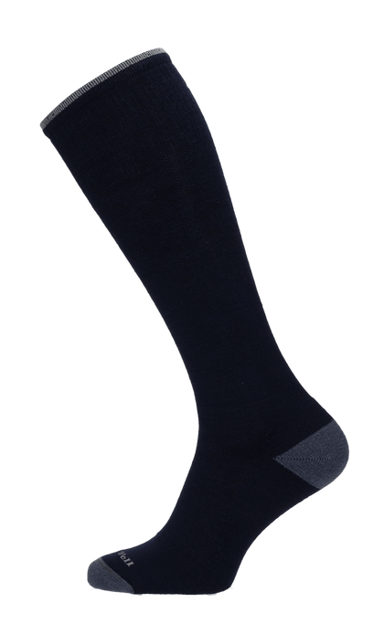 Elevation Heren Compressiekousen Klasse 2 Navy