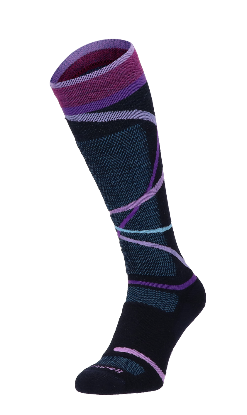 Free Ski Medium Dames Skisokken Klasse 1 Navy