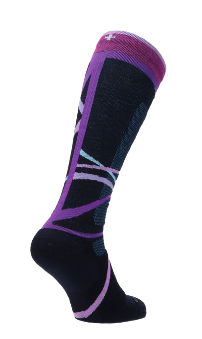 Free Ski Medium Dames Skisokken Klasse 1 Navy