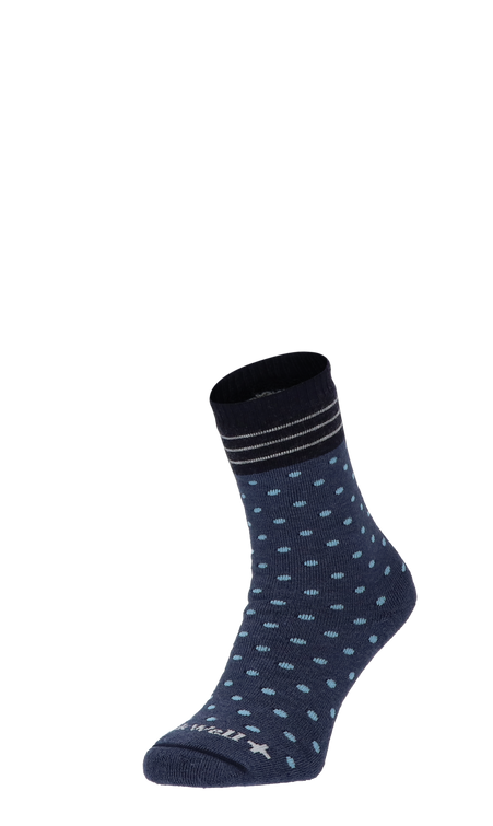 Plush Dames Diabetessokken Denim Plush Dames Diabetessokken Denim