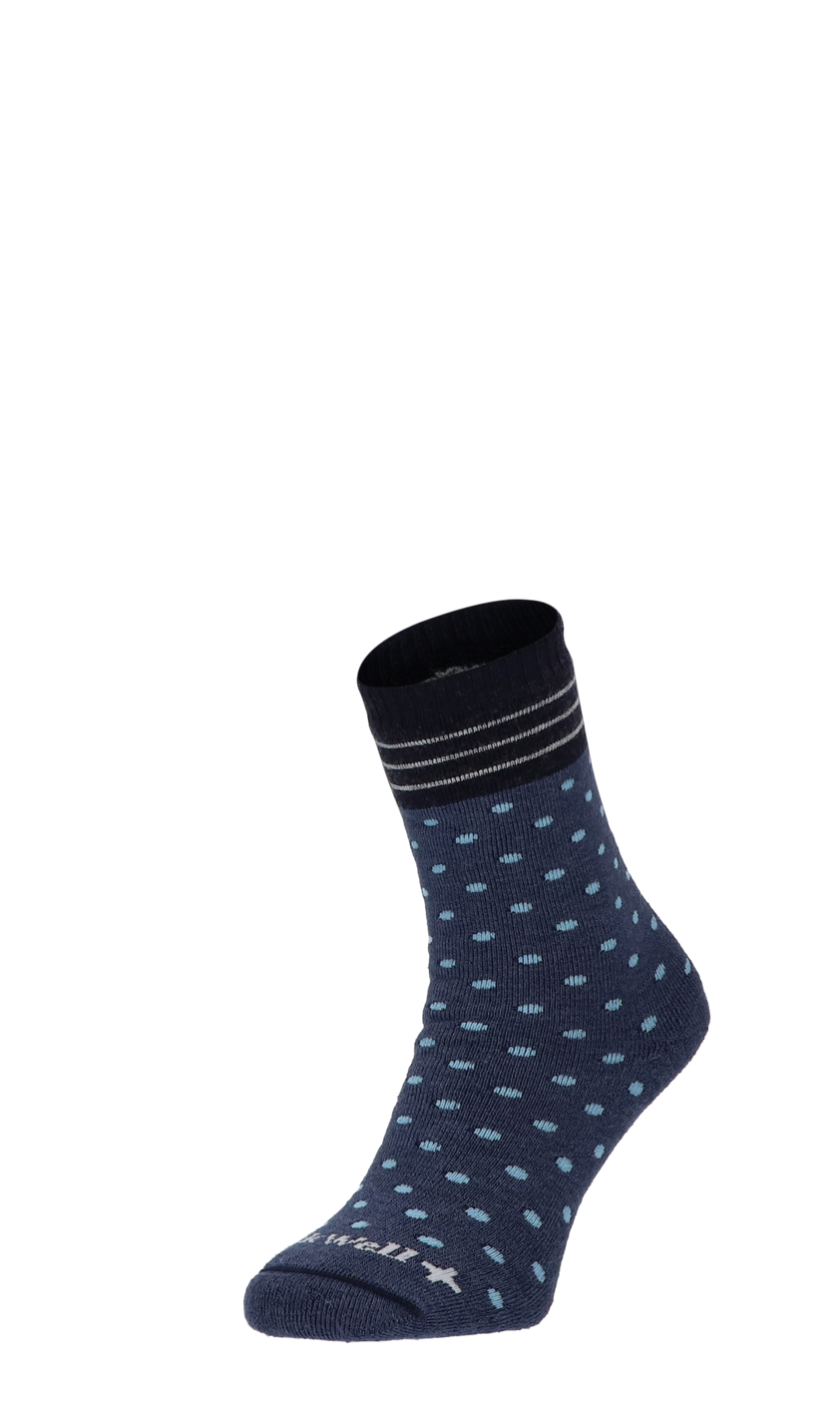 Plush Dames Diabetessokken Denim