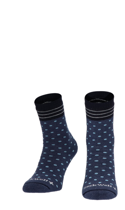 Plush Dames Diabetessokken Denim