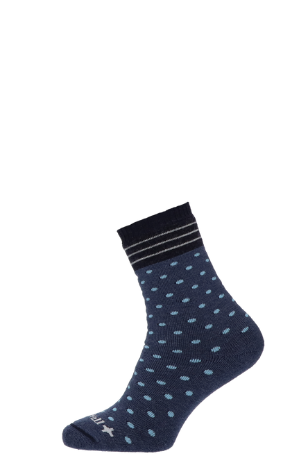 Plush Dames Diabetessokken Denim