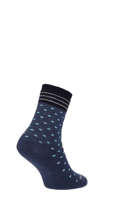 Plush Dames Diabetessokken Denim