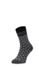 Plush Dames Diabetessokken Charcoal