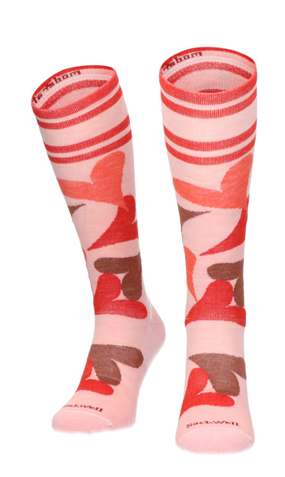 Love Lots Dames Compressiekousen Klasse 1 Rose