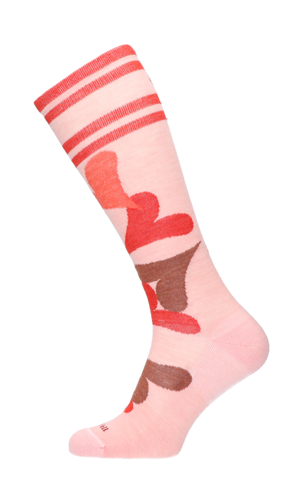 Love Lots Dames Compressiekousen Klasse 1 Rose