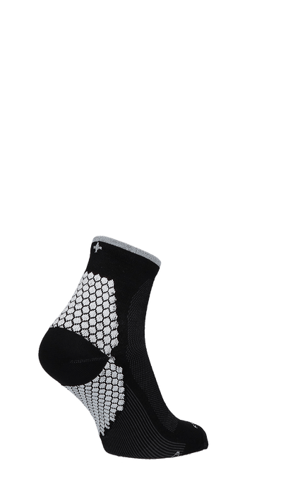 Plantar Sport Quarter Dames Hallux Valgus Sokken Black