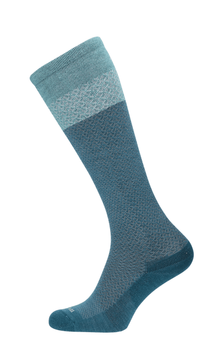 Full Twist Dames Compressiekousen Klasse 1 Teal