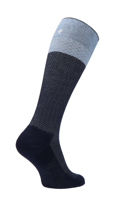 Full Twist Dames Compressiekousen Klasse 1 Navy