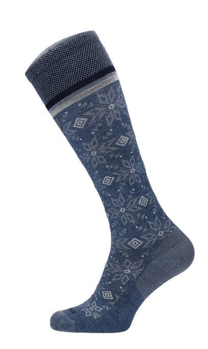 Winterland Dames Compressiekousen Klasse 1 Denim