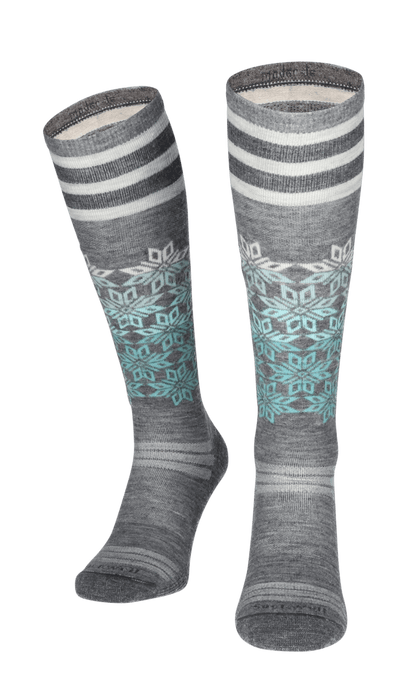 Powder Day Dames Skisokken Klasse 1 Grey