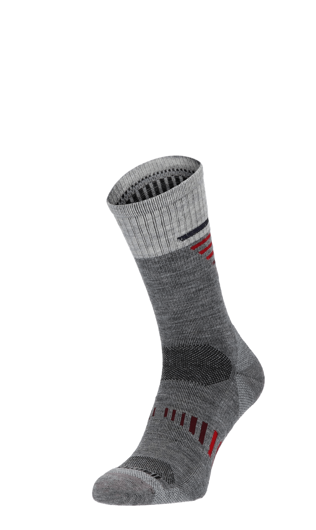 Ascend Crew II Heren Wandelsokken Klasse 1 Grey