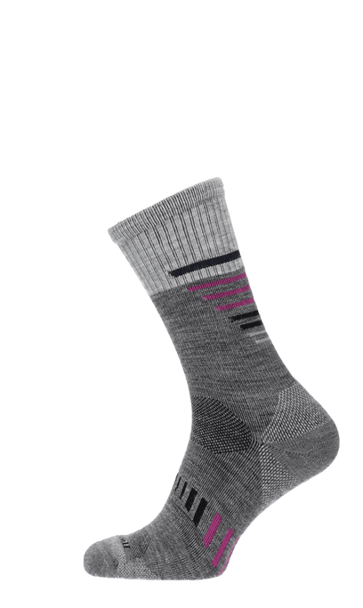 Ascend II Crew Dames Wandelsokken Klasse 1 Grey