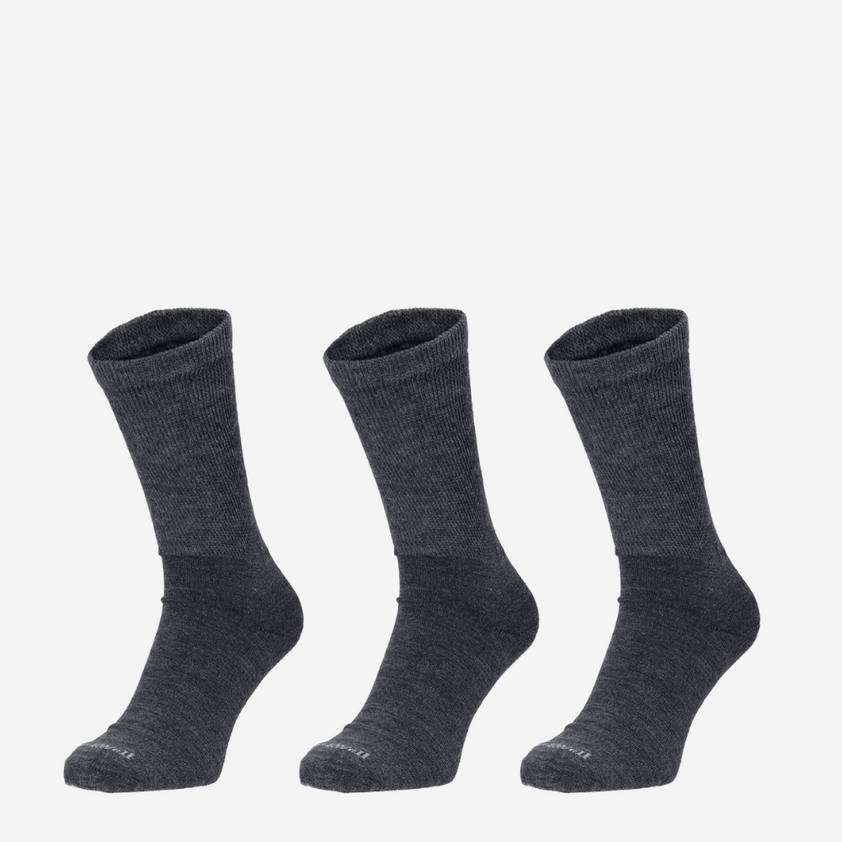 Extra Easy Heren Diabetessokken Charcoal (3-pack) | Maat 39-43