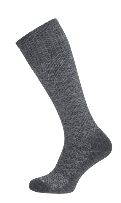 Featherweight Heren Compressiekousen Klasse 1 Charcoal